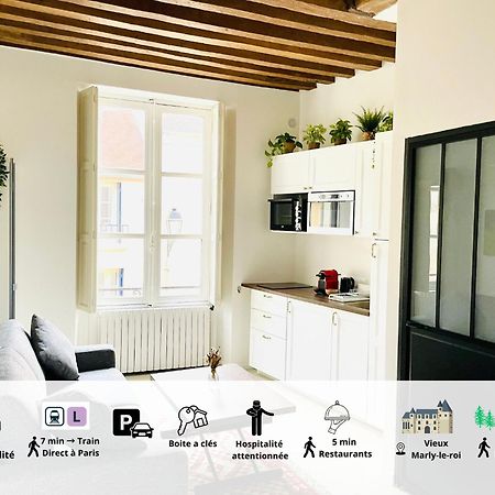 Studio Renove Et Tres Fonctionnel, Marly le Roi Bagian luar foto